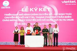 Phường Trấn Biên và Viettel Đồng Nai ký kết triển khai mô hình chính quyền số - hệ sinh thái chuyển đổi số