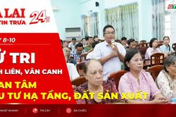 Điểm tin trưa: Cử tri Canh Liên, Vân Canh quan tâm đầu tư hạ tầng, đất sản xuất