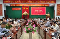 Ban Chấp hành Đảng bộ phường Quy Nhơn triển khai nhiệm vụ 3 tháng cuối năm 2026
