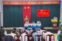 Ban Chấp hành Đảng bộ xã Ia Dơk tổ chức hội nghị lần thứ 7 (mở rộng)