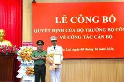 Công bố quyết định bổ nhiệm Phó Giám đốc Công an tỉnh Gia Lai