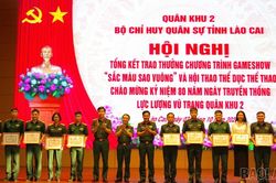 Bộ Chỉ huy Quân sự tỉnh Lào Cai giành giải Nhất hội thao Quân khu 2