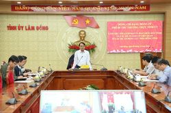 Rà soát tiến độ các dự án động lực phía Đông Lâm Đồng