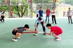 Xã Đào Xá khai mạc Hội khỏe Phù Đổng lần thứ nhất