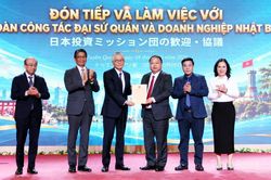 Đoàn Đại sứ quán Nhật Bản tại Việt Nam làm việc với UBND tỉnh
