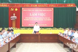 Các xã tập trung tháo gỡ khó khăn, hoàn thành nhiệm vụ năm 2026