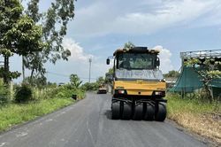 Dự án sửa chữa quốc lộ 30 qua Đồng Tháp tăng tốc về đích