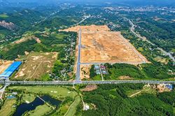 Toàn cảnh Khu công nghiệp Trấn Yên rộng trên 250ha ở Lào Cai