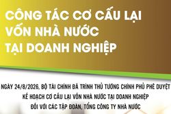Infographics: Công tác cơ cấu lại vốn nhà nước tại doanh nghiệp