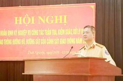 Thái Nguyên: Tập huấn nghiệp vụ đối với lực lượng Cảnh sát giao thông năm 2026