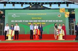 Khai mạc Hội chợ quốc tế Quà tặng hàng thủ công mỹ nghệ Hà Nội năm 2026