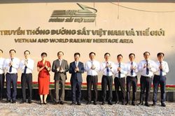 Khánh thành khu truyền thống đường sắt Việt Nam và thế giới