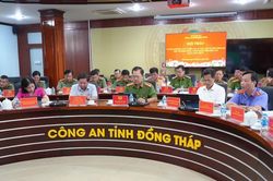Công an tỉnh Đồng Tháp lấy ý kiến các dự án luật do Bộ Công an chủ trì soạn thảo