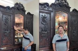 NSƯT Chí Trung bất ngờ rao bán hàng loạt đồ đạc, thanh lý nội thất gỗ chạm khắc tinh xảo