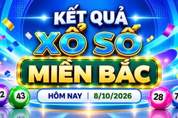 XSMB 8/10 - Kết quả xổ số miền Bắc hôm nay 8/10/2026 - XSMB ngày 8 tháng 10