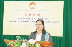 Tập huấn xây dựng nông thôn mới vùng đồng bào dân tộc thiểu số