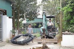 Đẩy nhanh tiến độ cấp nước sạch vùng Chương Mỹ