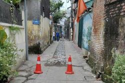 Xã Ô Diên: Các nhà thầu phải chấp hành nghiêm quy định về an toàn giao thông, vệ sinh môi trường