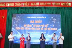 Phường Hồng Hà ra mắt mô hình 'Tổ dân phố số' trên iHanoi