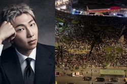 Bất chấp RM BTS nhắn nhủ, đám đông vẫn tụ tập làm ồn trước khách sạn ở Peru