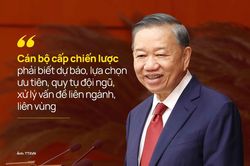 'Bản lĩnh, thực tài, uy tín phải thể hiện qua kết quả công việc'