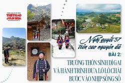 Nghị quyết 57 trên cao nguyên đá - Bài 2: Trưởng thôn Sình Dỉ Gai và hành trình đưa Lô Lô Chải bước vào nhịp sống số