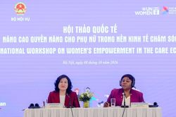 Bình đẳng giới vừa là nguyên tắc, vừa là mục tiêu xuyên suốt của kinh tế chăm sóc