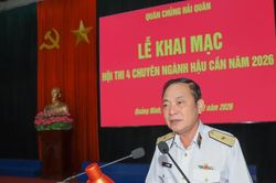 Quân chủng Hải quân tổ chức Hội thi 4 chuyên ngành hậu cần năm 2026