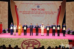Hà Nội biểu dương điển hình tiên tiến, vinh danh Công dân Thủ đô ưu tú