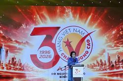 Lễ hội kỷ niệm 30 năm Hàng Việt Nam Chất lượng cao
