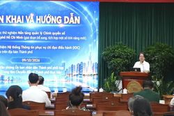 TPHCM triển khai nền tảng quản lý Chính quyền số 2.0 và hệ thống IOC
