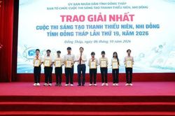 Đồng Tháp vinh danh 93 mô hình, sản phẩm đạt giải Cuộc thi sáng tạo