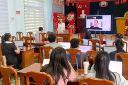 Giáo viên tỉnh Quảng Trị thực hành ứng dụng AI trong dạy học