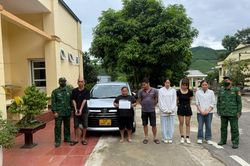 Đồn Biên phòng cửa khẩu Hoành Mô phát hiện, ngăn chặn 5 trường hợp nhập cảnh trái phép qua biên giới