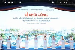 Tổng Bí thư, Chủ tịch nước Tô Lâm dự Lễ khởi công Dự án nâng cấp hệ thống thủy lợi Bắc Hưng Hải