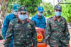 An Giang đã hoàn thành công tác lấy mẫu sinh phẩm hài cốt liệt sĩ