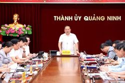 Bí thư Thành ủy Quảng Ninh: Kiểm điểm trách nhiệm nếu chậm giải phóng mặt bằng