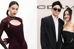 Hồ Ngọc Hà gợi cảm bên Hồng Nhung, Tùng Dương trên thảm đỏ