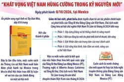 TTXVN phát hành sách 'Khát vọng Việt Nam hùng cường trong kỷ nguyên mới' tại Mexico