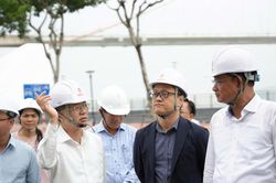 Chánh án TANDTC Nguyễn Văn Quảng khảo sát dự án công nghệ bán dẫn tại Đà Nẵng