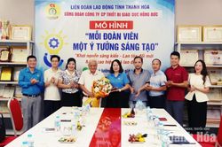 C&ocirc;ng đo&agrave;n phường Quảng Ph&uacute; ra mắt hai m&ocirc; h&igrave;nh đổi mới hoạt động c&ocirc;ng đo&agrave;n