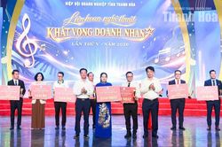 Chung kết Liên hoan nghệ thuật “Khát vọng doanh nhân” lần thứ V năm 2026