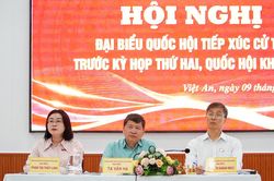 Đoàn đại biểu Quốc hội thành phố Đà Nẵng tiếp xúc cử tri xã Việt An