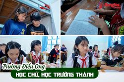 [Video] Trường Điểu Ong: Học chữ, học trưởng thành