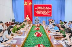 Đồng Tháp kiểm tra tiến độ khám sức khỏe định kỳ và tích hợp VNeID
