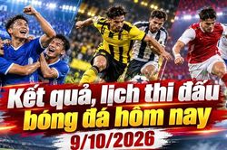 Kết quả, lịch thi đấu bóng đá hôm nay 9/10: Công an Hà Nội thắng tại Singapore