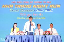 Họp báo công bố thông tin Giải Nha Trang Night Run Sanest, Sanvinest - BKH 2026