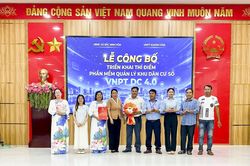 Xã Bắc Ninh Hòa triển khai thí điểm phần mềm quản lý khu dân cư số