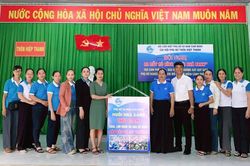Hội Liên hiệp Phụ nữ xã Nam Cam Ranh ra mắt mô hình “Ngôi nhà xanh”