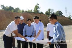 Lãnh đạo UBND tỉnh kiểm tra tiến độ Dự án tuyến cao tốc cửa khẩu Hữu Nghị - Chi Lăng